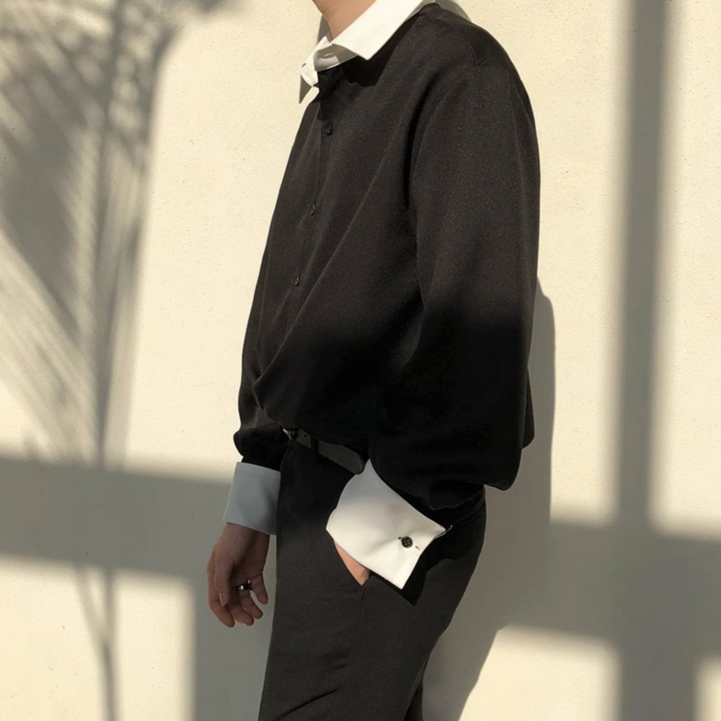 TWO TONE SHIRT - Aumori