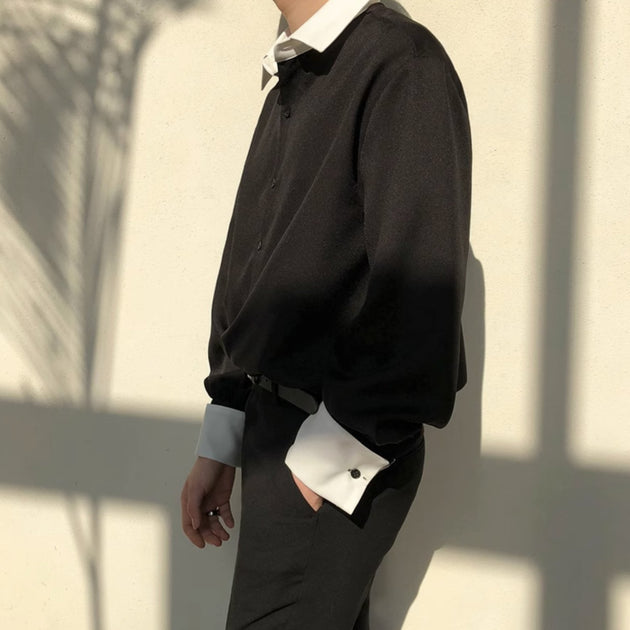 TWO TONE SHIRT - Aumori
