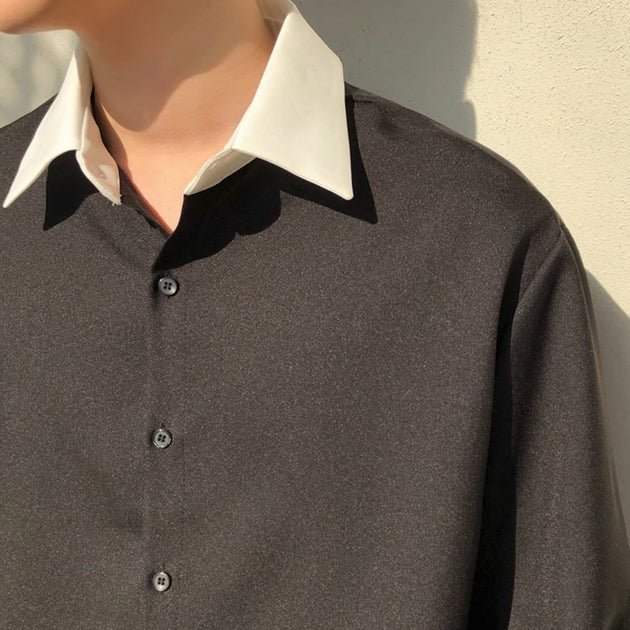 TWO TONE SHIRT - Aumori