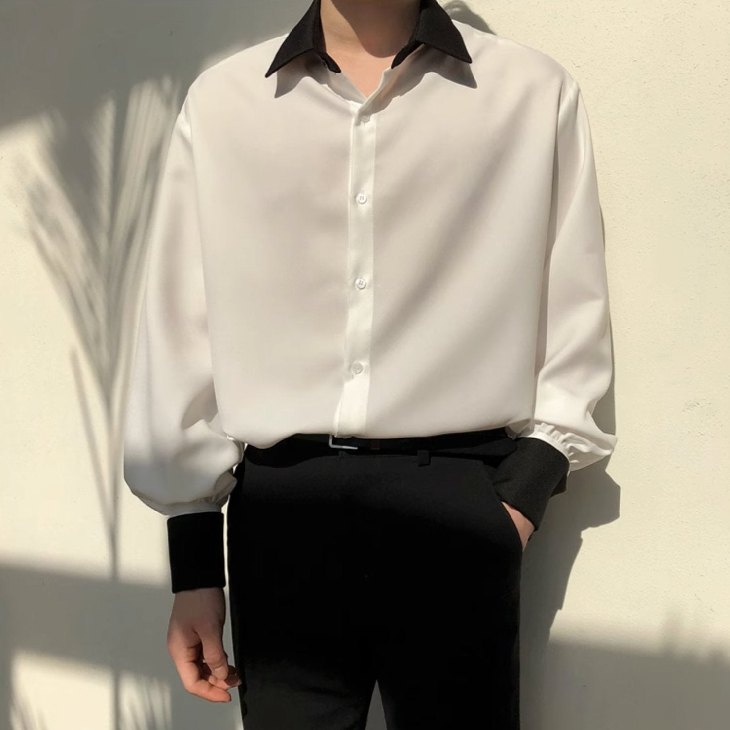 TWO TONE SHIRT - Aumori