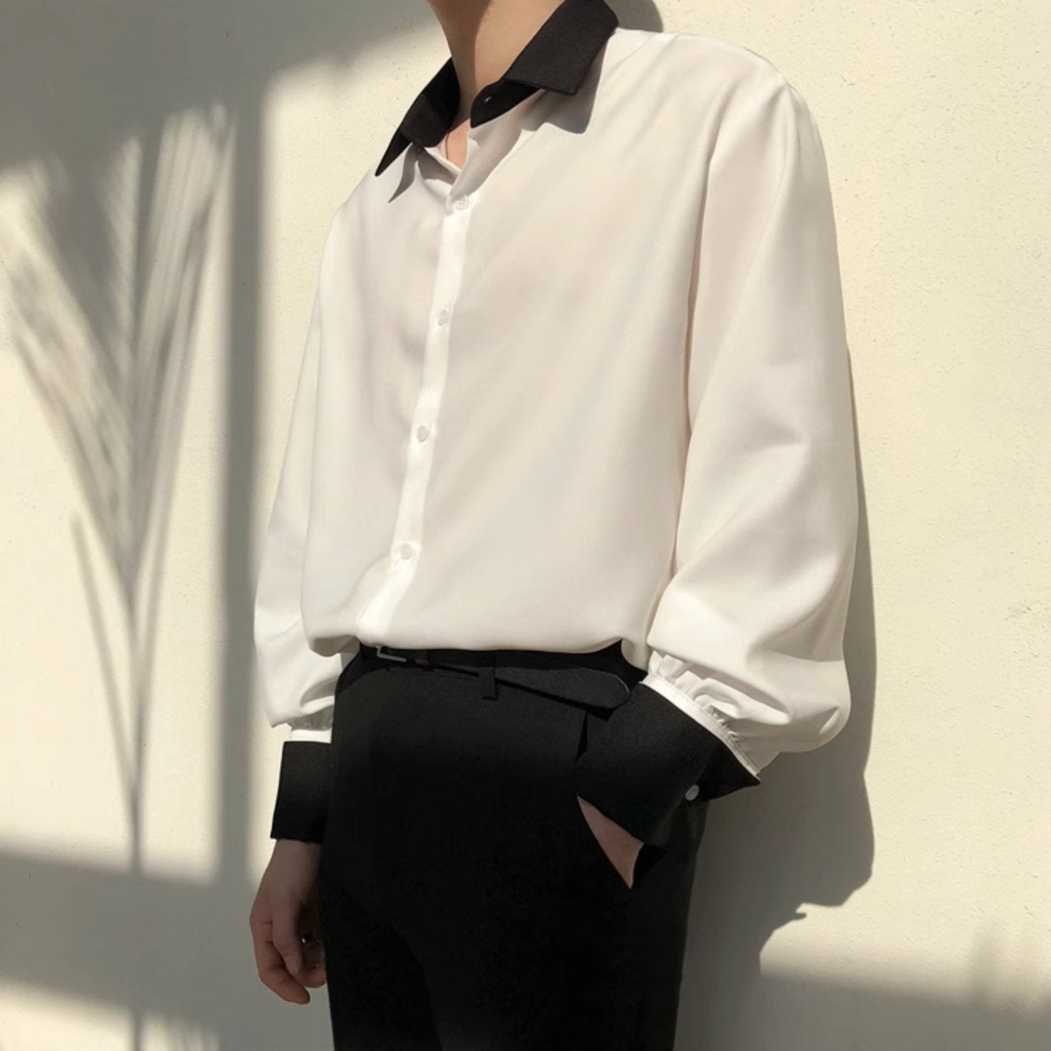 TWO TONE SHIRT - Aumori