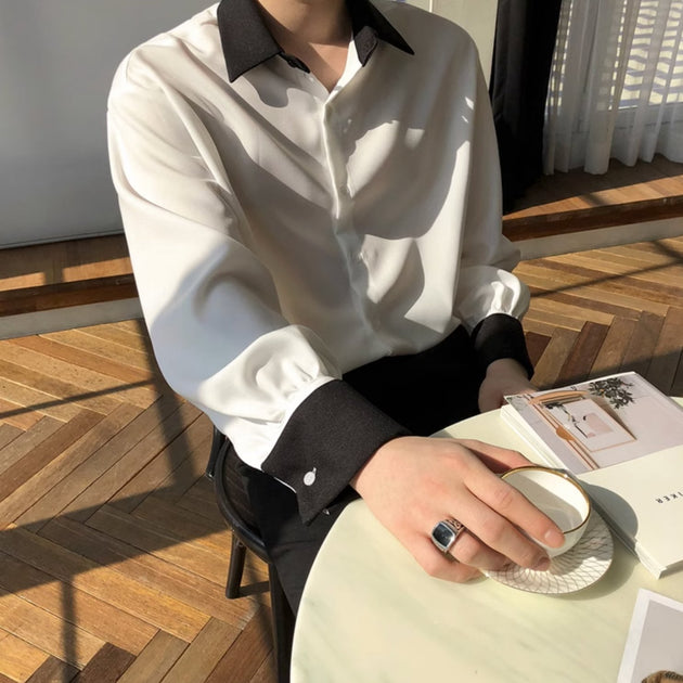 TWO TONE SHIRT - Aumori