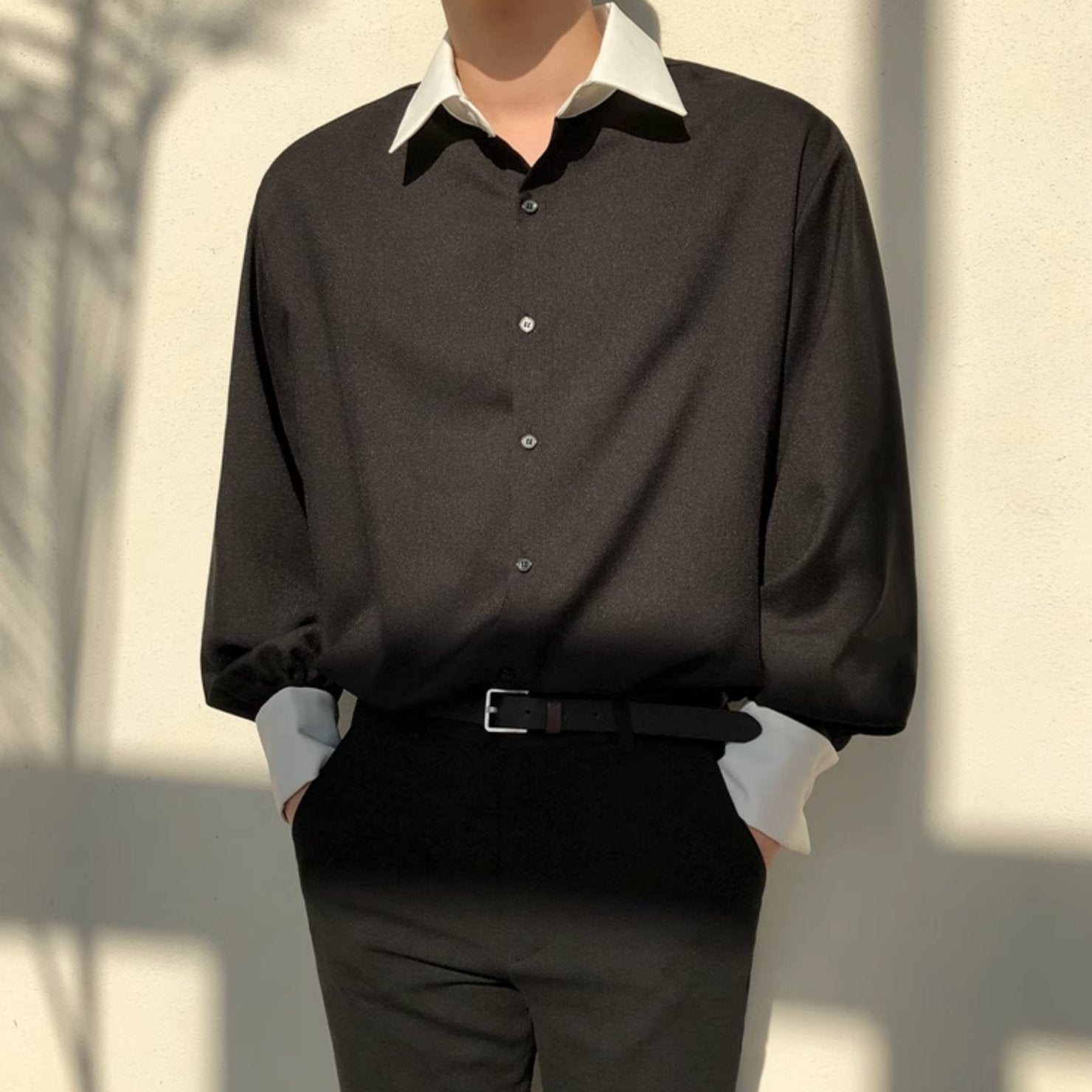 TWO TONE SHIRT - Aumori