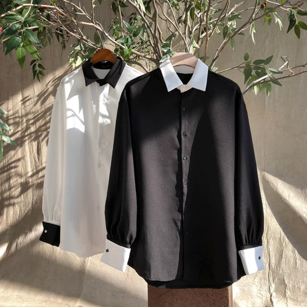 TWO TONE SHIRT - Aumori