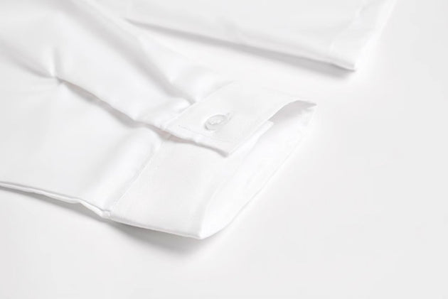 V - NECK COLLAR SHIRT - Aumori