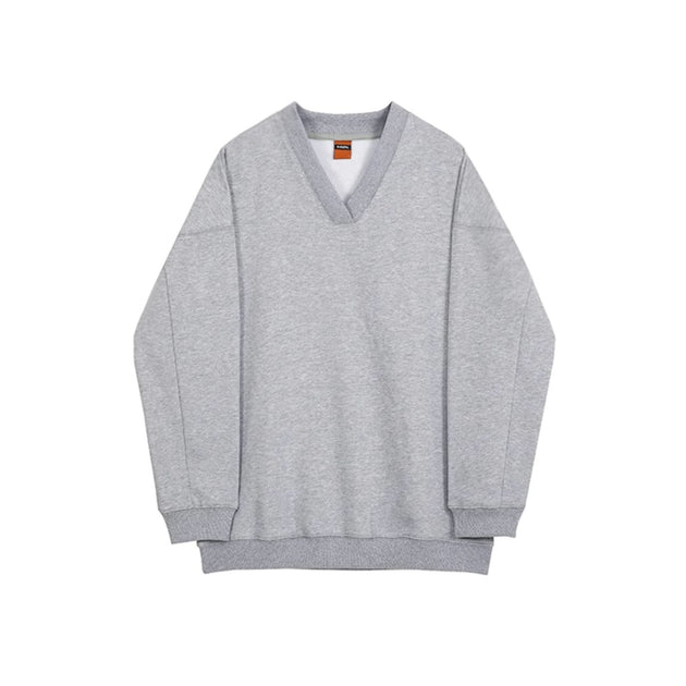 V - NECK SWEATER - Aumori