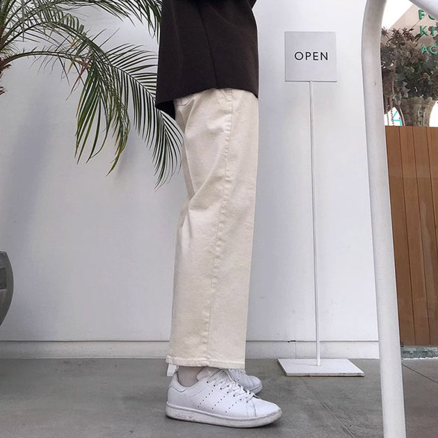 VINTAGE ANKLE PANTS - Aumori