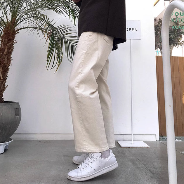 VINTAGE ANKLE PANTS - Aumori