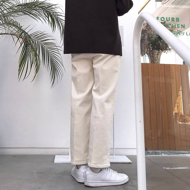 VINTAGE ANKLE PANTS - Aumori