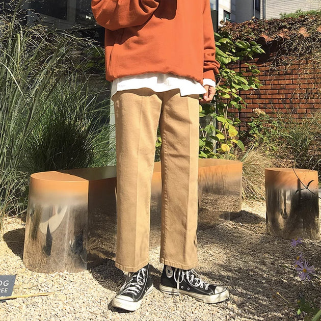 VINTAGE ANKLE PANTS - Aumori