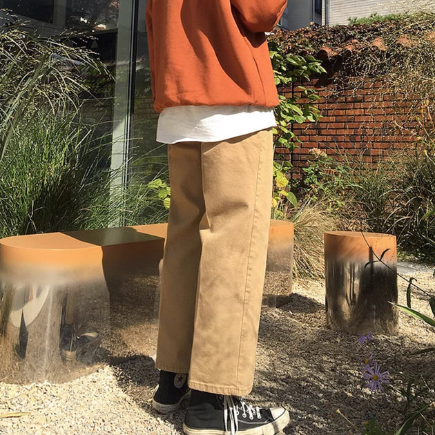 VINTAGE ANKLE PANTS - Aumori