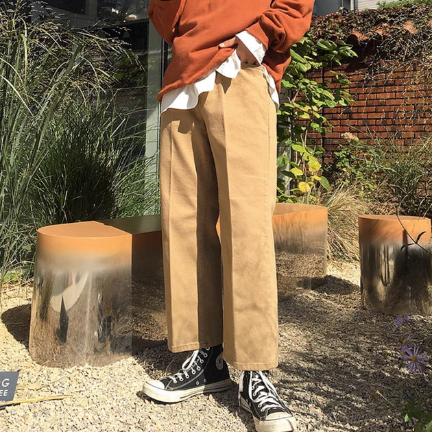 VINTAGE ANKLE PANTS - Aumori