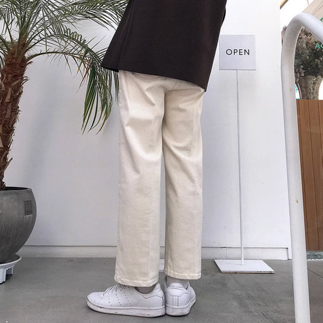 VINTAGE ANKLE PANTS - Aumori