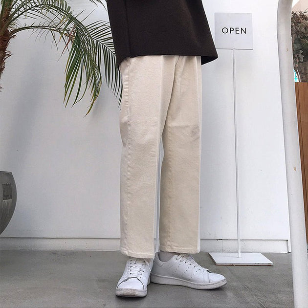 VINTAGE ANKLE PANTS - Aumori