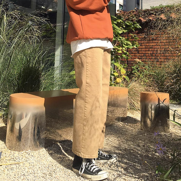 VINTAGE ANKLE PANTS - Aumori