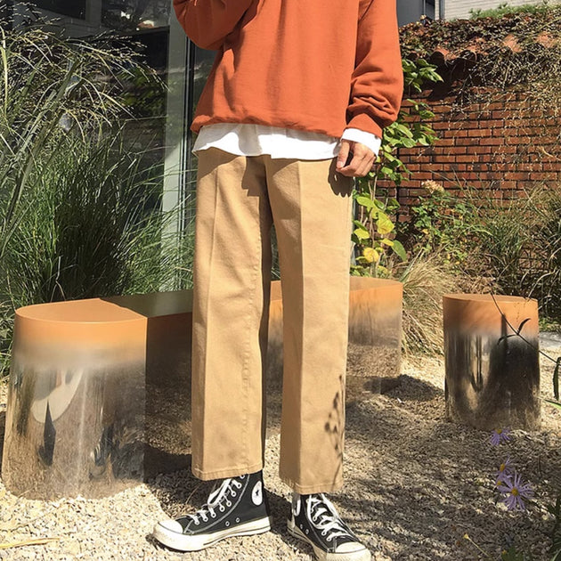 VINTAGE ANKLE PANTS - Aumori