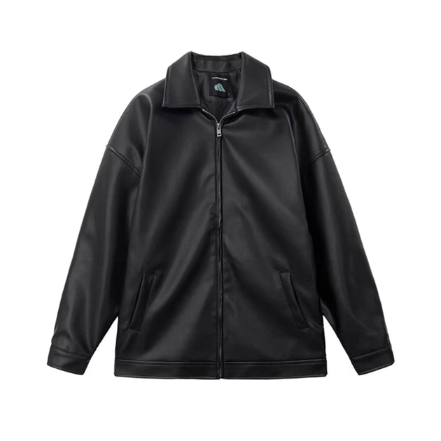 VINTAGE LEATHER JACKET - Aumori