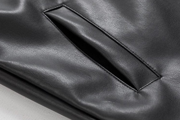 VINTAGE LEATHER JACKET - Aumori