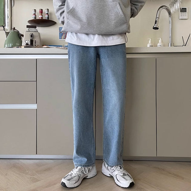 VINTAGE STRAIGHT JEANS - Aumori