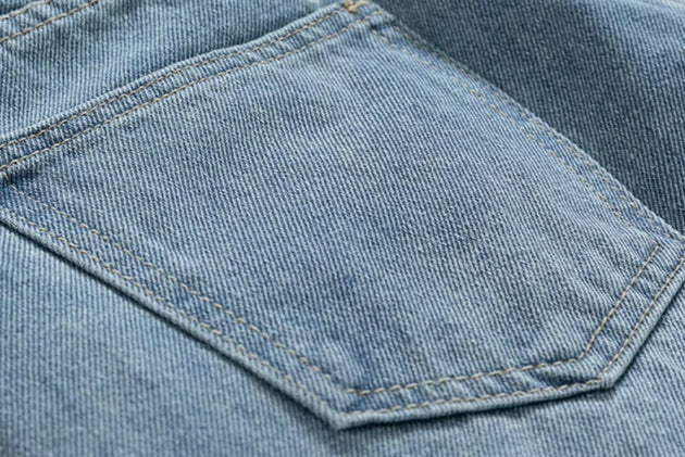 VINTAGE STRAIGHT JEANS - Aumori