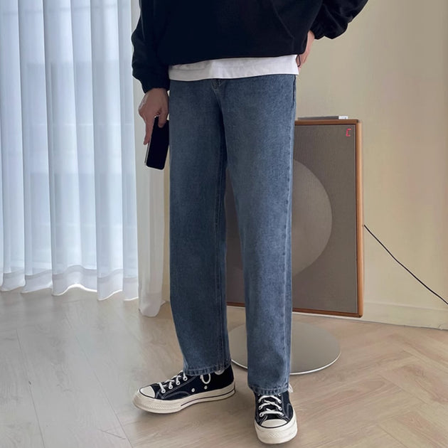 VINTAGE STRAIGHT JEANS - Aumori