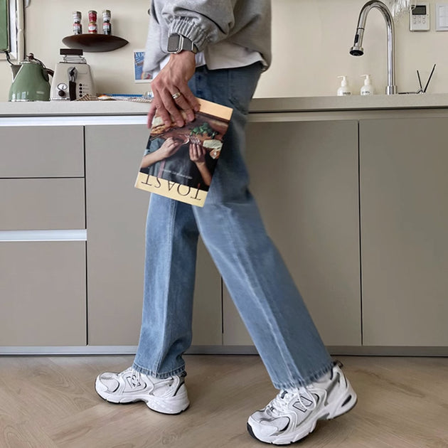 VINTAGE STRAIGHT JEANS - Aumori
