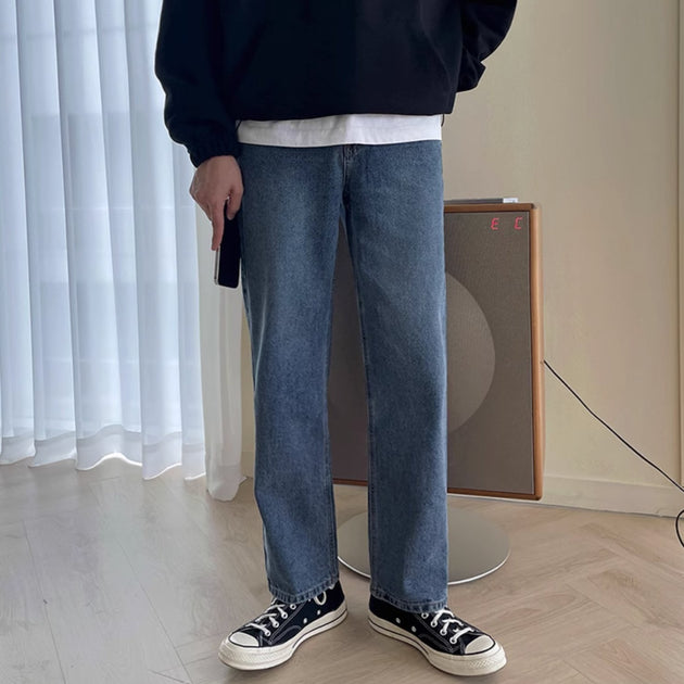 VINTAGE STRAIGHT JEANS - Aumori
