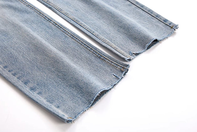 WASHED ANKLE DENIM - Aumori