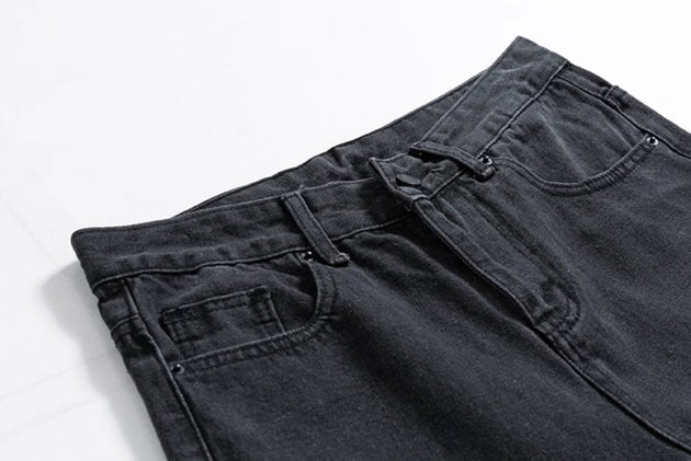 WASHED ANKLE JEANS - Aumori