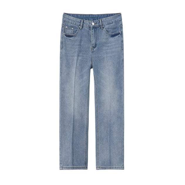 WASHED DENIM PANTS - Aumori
