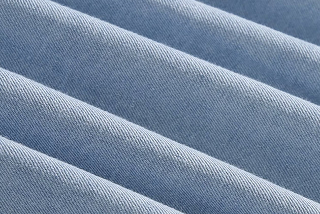 WASHED DENIM SHORT SLEEVE - Aumori