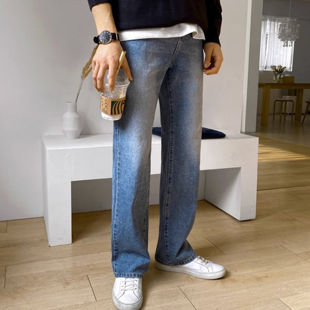 WASHED ORIGINAL JEANS - Aumori