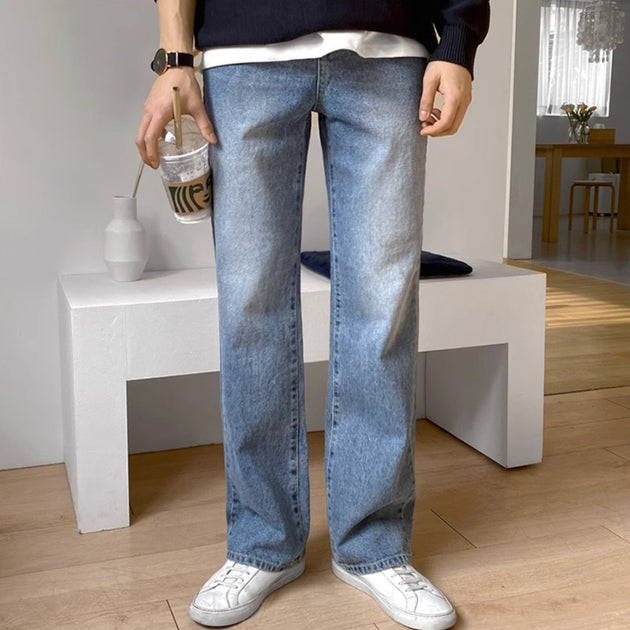 WASHED ORIGINAL JEANS - Aumori