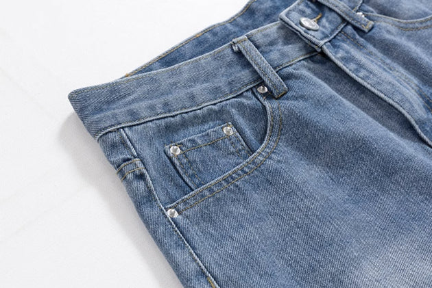WASHED ORIGINAL JEANS - Aumori
