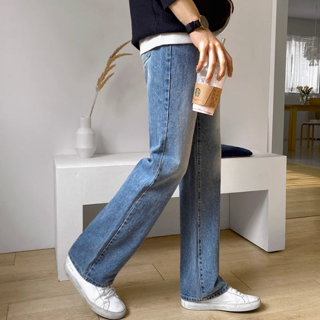 WASHED ORIGINAL JEANS - Aumori