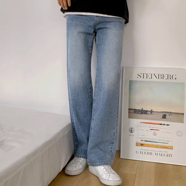 WASHED ORIGINAL JEANS - Aumori