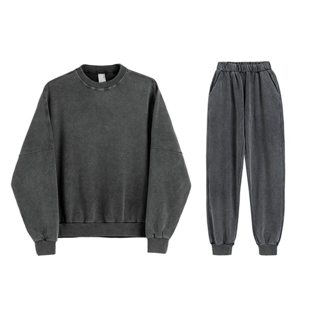 WASHED SWEATER SET - Aumori