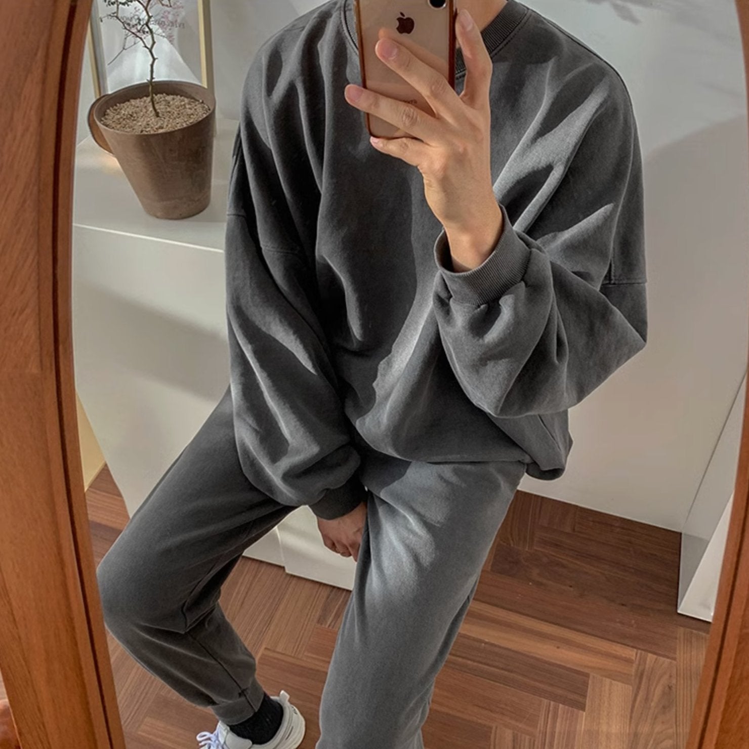 WASHED SWEATER SET - Aumori
