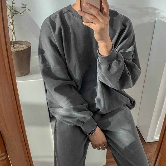 WASHED SWEATER SET - Aumori