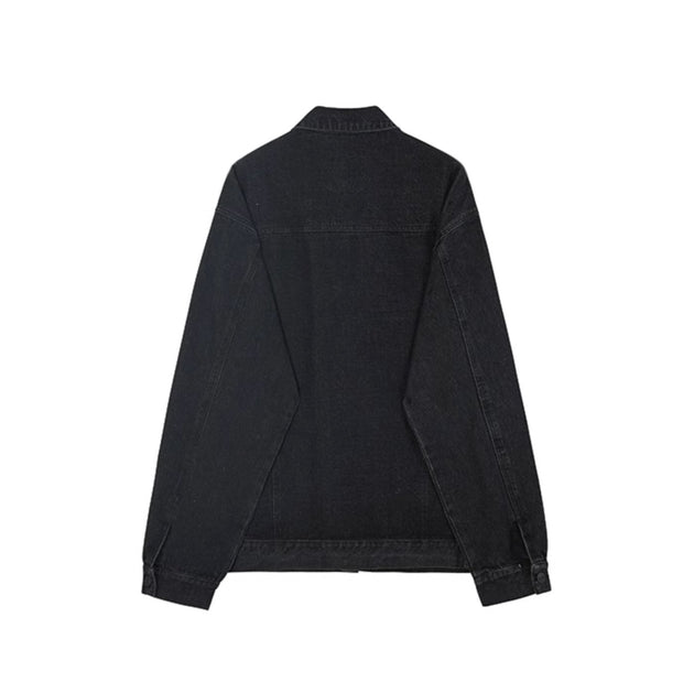 WASHED VINTAGE DENIM JACKET - Aumori