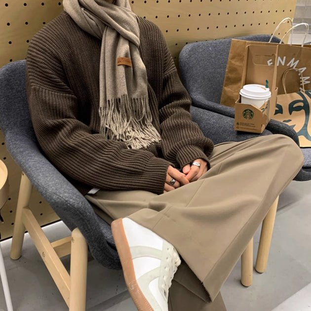 WIDE DRAPE PANTS - Aumori