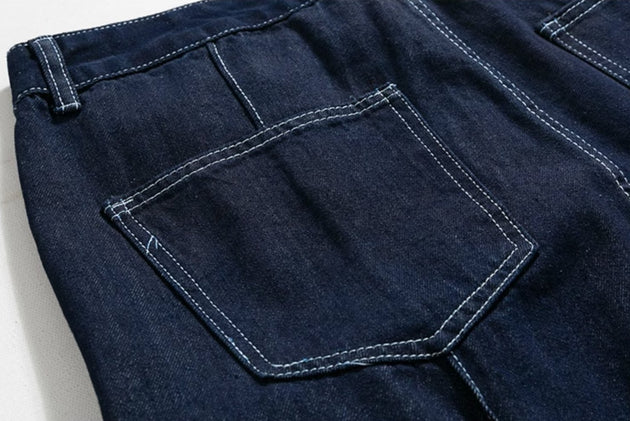 WIDE LINE JEANS - Aumori