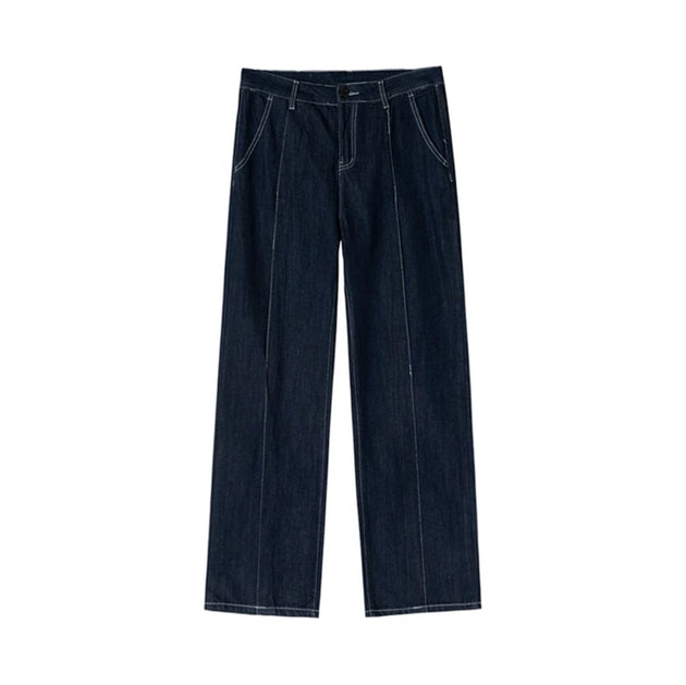 WIDE LINE JEANS - Aumori