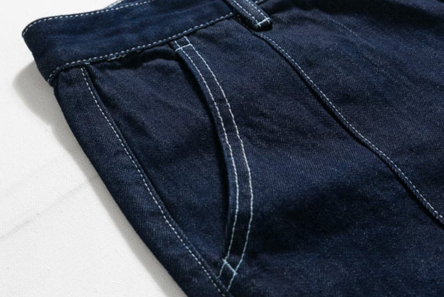 WIDE LINE JEANS - Aumori