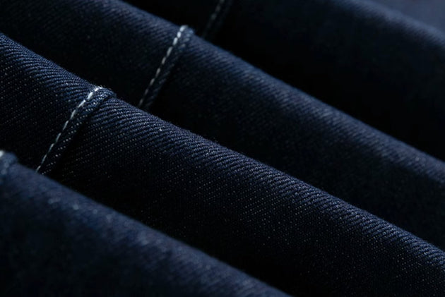 WIDE LINE JEANS - Aumori