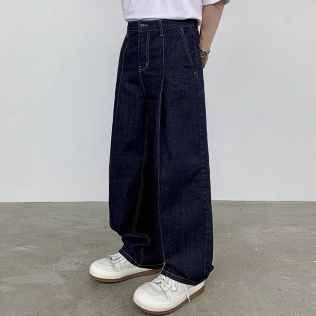 WIDE LINE JEANS - Aumori
