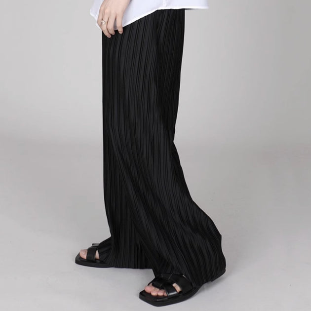 WIDE LINED PANTS - Aumori