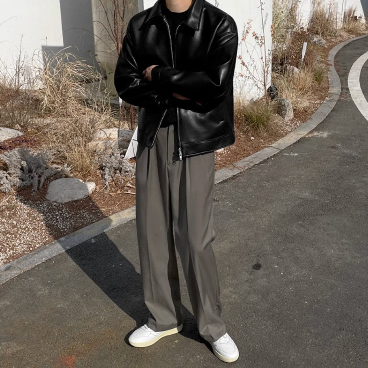 WIDE LOOSE PANTS - Aumori