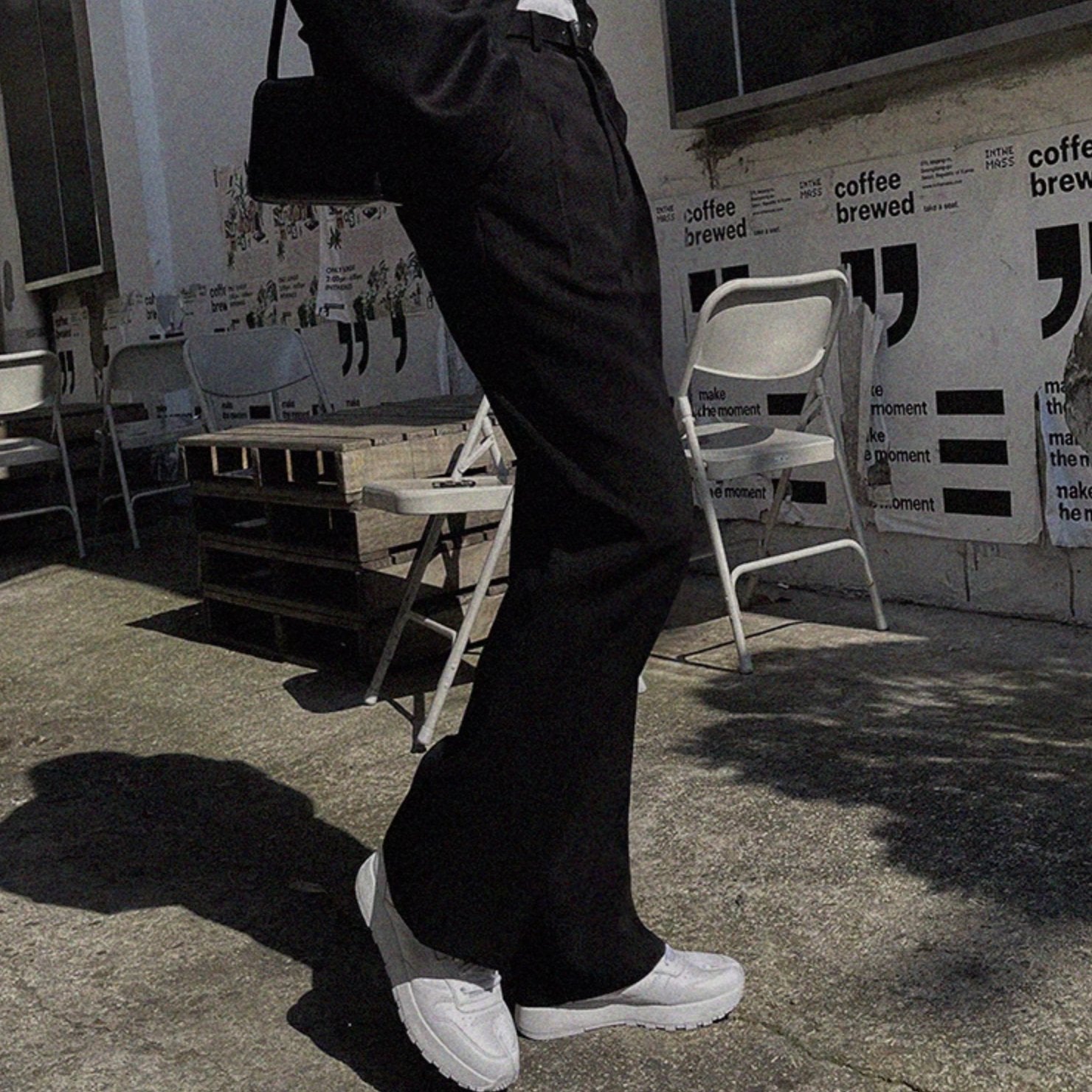 WIDE SPLIT PANTS - Aumori