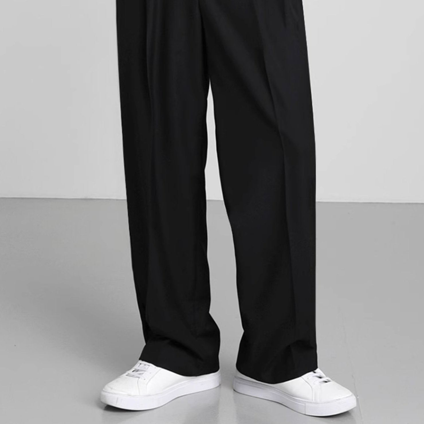 WIDE STRAIGHT PANTS - Aumori